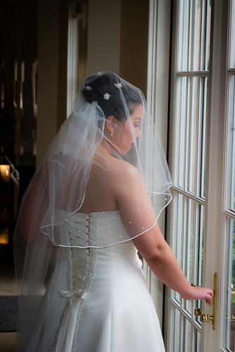 Westin Hotel, Palo Alto wedding - bridal portrait