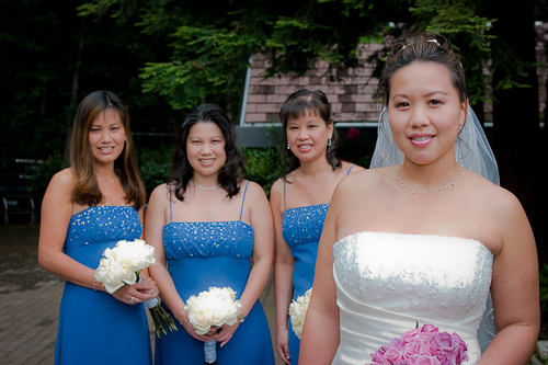 Valley Presbyterian, Woodside Wedding - bridal party photo
