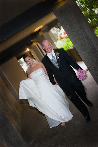 Valley Presbyterian, Woodside Wedding - bride and groom