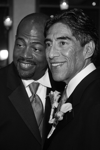 gay wedding, San Francisco wedding - groom and groom portrait