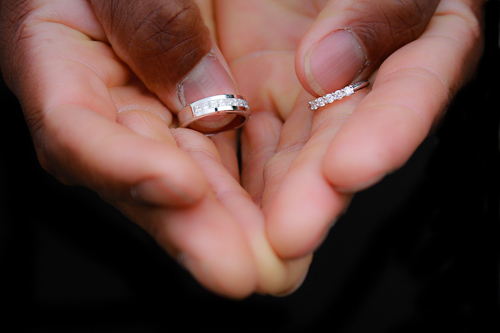 gay wedding, San Francisco wedding - rings photograph